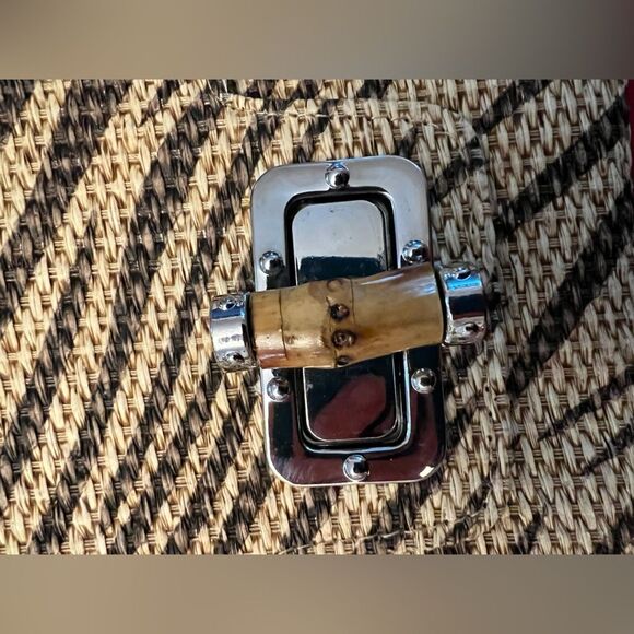 Vintage MMS Design Studio Sea Grass Envelope Clutch Crossbody Bag – Boho Chic - Picture 3 of 9